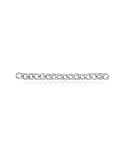 Diana M. Fine Jewelry 18k 18.78 Ct. Tw. Diamond Bracelet In Metallic