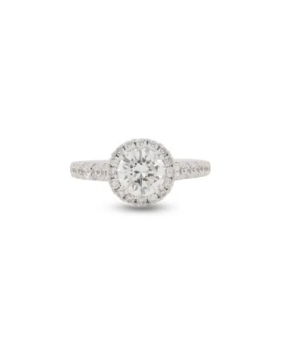 Diana M. Fine Jewelry 18k 1.90 Ct. Tw. Diamond Half-eternity Ring In Metallic