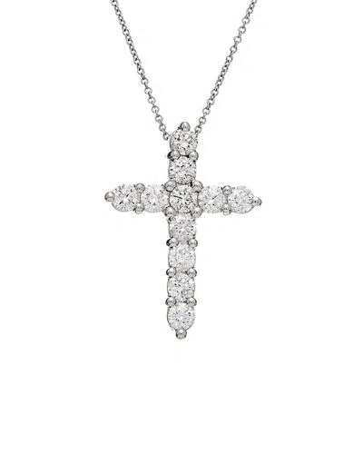 Diana M. Fine Jewelry 18k 1.95 Ct. Tw. Diamond Cross Pendant