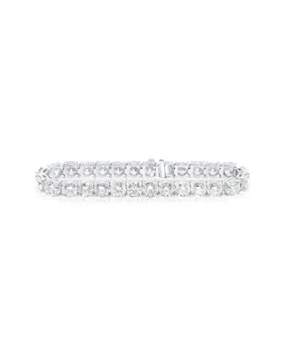 Diana M. Fine Jewelry 18k 21.25 Ct. Tw. Diamond Bracelet In Metallic