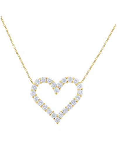 Diana M. Fine Jewelry 18k 2.50 Ct. Tw. Diamond Necklace In Gold