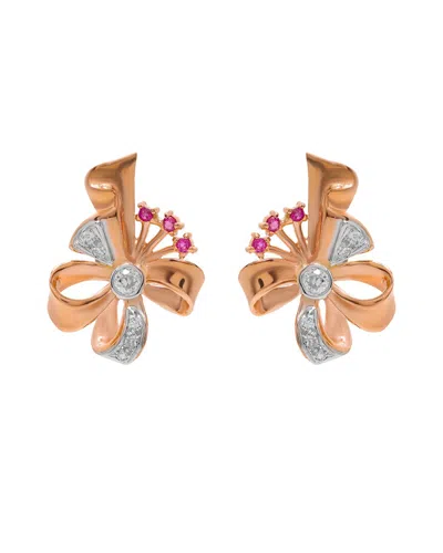 Diana M. Fine Jewelry 18k 3.00 Ct. Tw. Diamond Earrings In Multi