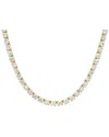 Diana M. Fine Jewelry 18k 31.50 Ct. Tw. Lab-grown Diamond Tennis Necklace