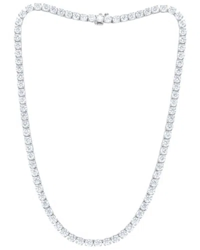 DIANA M. DIANA M. FINE JEWELRY 18K 34.00 CT. TW. LAB-GROWN DIAMOND TENNIS NECKLACE