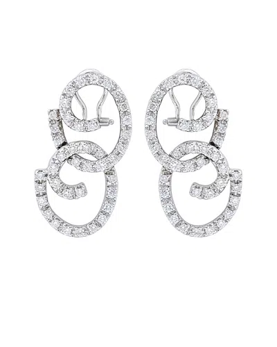 DIANA M. DIANA M. FINE JEWELRY 18K 3.50 CT. TW. DIAMOND EARRINGS