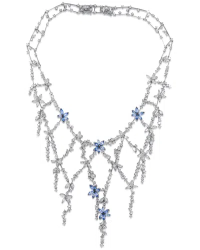 Diana M. Fine Jewelry 18k 35.80 Ct. Tw. Diamond Necklace In Metallic