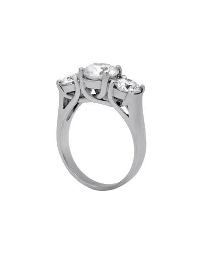 Diana M. Fine Jewelry 18k 3.69 Ct. Tw. Diamond Half-set Ring