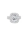 Diana M. Fine Jewelry 18k 4.72 Ct. Tw. Diamond Half-set Ring