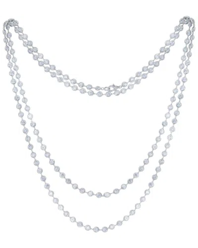 DIANA M. DIANA M. FINE JEWELRY 18K 49.50 CT. TW. LAB-GROWN DIAMOND TENNIS NECKLACE