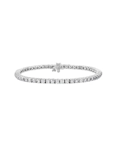 Diana M. Fine Jewelry 18k 5.00 Ct. Tw. Diamond Bracelet In Silver