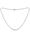 Diana M. Fine Jewelry 18k 8.21 Ct. Tw. Diamond Tennis Necklace