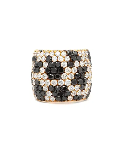 Diana M. Fine Jewelry 18k 6.52 Ct. Tw. Diamond Half-set Ring