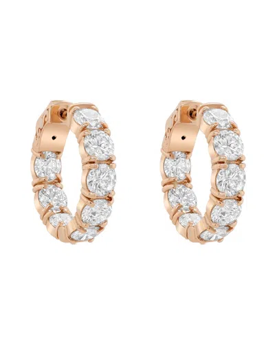 Diana M. Fine Jewelry 18k 7.15 Ct. Tw. Diamond Earrings In Gold