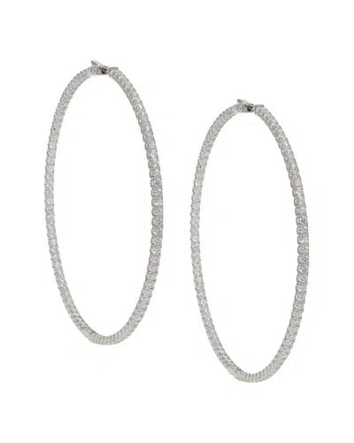 Diana M. Fine Jewelry 18k 8.70 Ct. Tw. Diamond Earrings In White