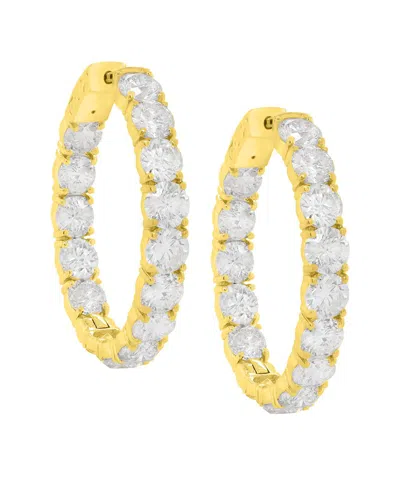 Diana M. Fine Jewelry 18k 9.15 Ct. Tw. Diamond Earrings