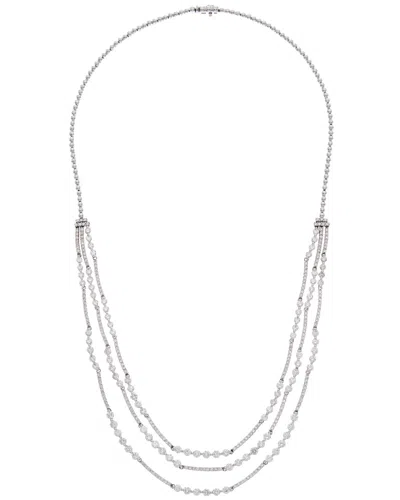 Diana M. Fine Jewelry 18k 9.75 Ct. Tw. Diamond Necklace