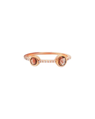Diana M. Fine Jewelry 18k Rose Gold 0.38 Ct. Tw. Diamond Ring