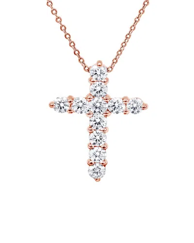 Diana M. Fine Jewelry 18k Rose Gold 0.70 Ct. Tw. Diamond Pendant Necklace