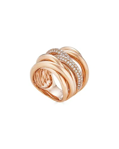 Diana M. Fine Jewelry 18k Rose Gold 0.97 Ct. Tw. Diamond Ring