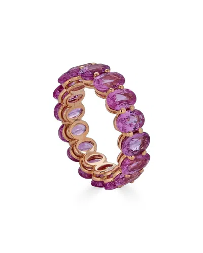 DIANA M. DIANA M. FINE JEWELRY 18K ROSE GOLD 10.30 CT. TW. RUBY ETERNITY RING