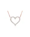 Diana M. Fine Jewelry 18k Rose Gold 5.60 Ct. Tw. Diamond Necklace