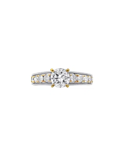 Diana M. Fine Jewelry 18k Two-tone 1.76 Ct. Tw. Diamond Ring