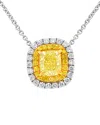 Diana M. Fine Jewelry 18k Two-tone 1.88 Ct. Tw. Diamond Necklace