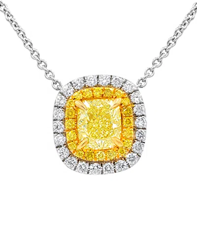 Diana M. Fine Jewelry 18k Two-tone 1.88 Ct. Tw. Diamond Necklace