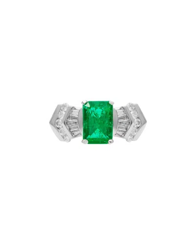 Diana M. Fine Jewelry 3.00 Ct. Tw. Diamond & Emerald Half-eternity Ring