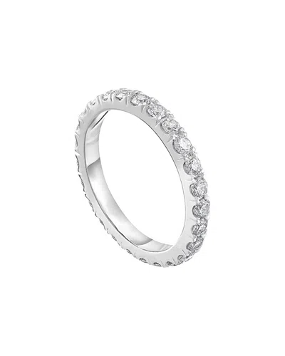 Diana M. Fine Jewelry Platinum 0.50 Ct. Tw. Diamond Eternity Ring In Metallic