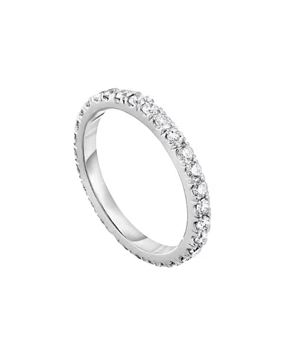 Diana M. Fine Jewelry Platinum 0.75 Ct. Tw. Diamond Eternity Ring In Metallic