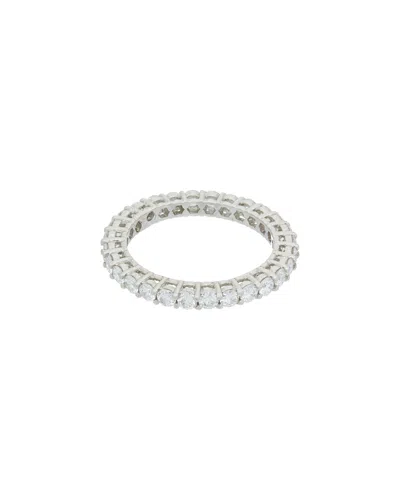Diana M. Fine Jewelry Platinum 1.11 Ct. Tw. Diamond Eternity Ring In Metallic