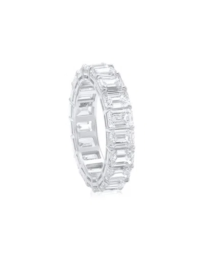 Diana M. Fine Jewelry Platinum 11.34 Ct. Tw. Diamond Eternity Ring In Neutral