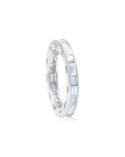 Diana M. Fine Jewelry Platinum 2.30 Ct. Tw. Diamond Eternity Ring In White