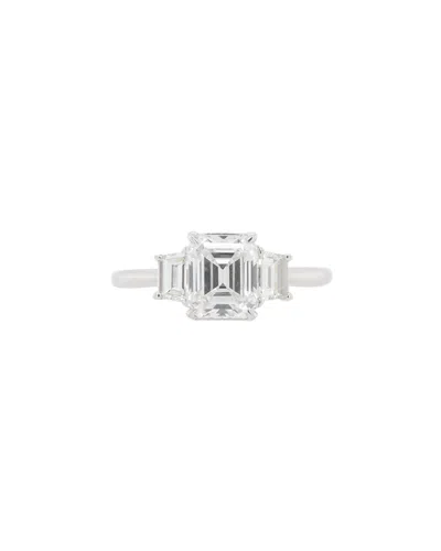 Diana M. Fine Jewelry Platinum 2.39 Ct. Tw. Diamond Ring In Metallic