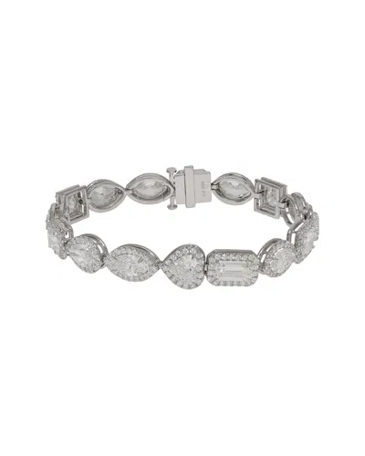 Diana M. Fine Jewelry Platinum 3.00 Ct. Tw. Diamond Bracelet In Metallic