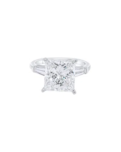 Diana M. Fine Jewelry Platinum 4.90 Ct. Tw. Diamond Ring In Metallic