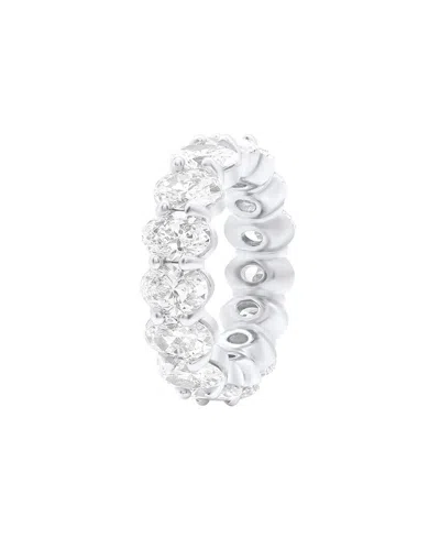 Diana M. Fine Jewelry Platinum 6.15 Ct. Tw. Diamond Eternity Ring In Neutral