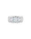 Diana M. Fine Jewelry White Gold 10.13 Ct. Tw. Diamond Eternity Ring