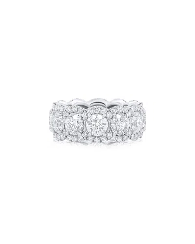 Diana M. Fine Jewelry White Gold 10.13 Ct. Tw. Diamond Eternity Ring