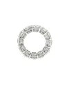 Diana M. Fine Jewelry White Gold 11.70 Ct. Tw. Diamond Eternity Ring
