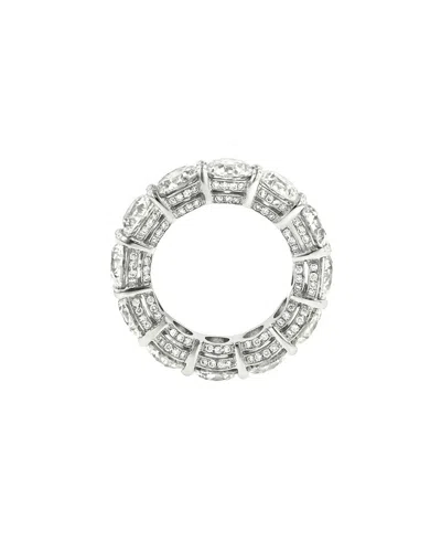 Diana M. Fine Jewelry White Gold 11.70 Ct. Tw. Diamond Eternity Ring