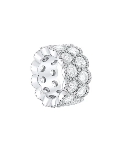 Diana M. Fine Jewelry White Gold 13.26 Ct. Tw. Diamond Eternity Ring