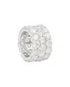 Diana M. Fine Jewelry White Gold 14.50 Ct. Tw. Diamond Eternity Ring