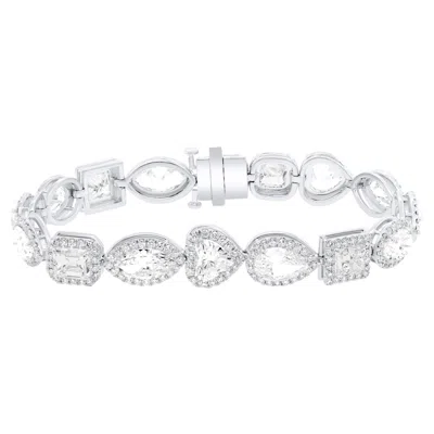 Pre-owned Diana M Jewels Diana M. 16.20 Carat Multi-shape Diamond Bracelet