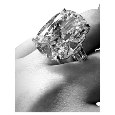Pre-owned Diana M Jewels Diana M. Rectangular Cushion Brilliant Diamond Ring 20cts G Si1 Gia In Multi