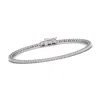 Diana M. Diana M Lab 1 Carat Tw Diamond Tennis Bracelet In 14k White Gold In White