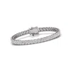 Diana M. Diana M Lab 10 Carat Tw Diamond Tennis Bracelet In 14k White Gold In White