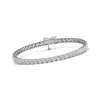 Diana M. Diana M Lab 5 Carat Tw Diamond Tennis Bracelet In 14k White Gold In Silver