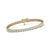 Diana M. Diana M Lab 5 Carat Tw Diamond Tennis Bracelet In 14k Yellow Gold In Yellow